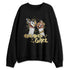 High Golf Gold Toe 1s NastyJamz Sweatshirt Match Sneaker Girl Nail