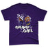 Psychic Purple 1s NastyJamz Premium T-Shirt Match Sneaker Girl Nail