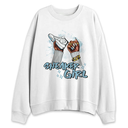 Legend Blue 11s NastyJamz Sweatshirt Match Sneaker Girl Nail