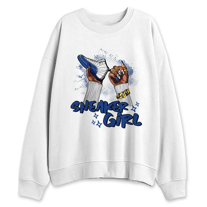 Blueberry 12s NastyJamz Sweatshirt Match Sneaker Girl Nail