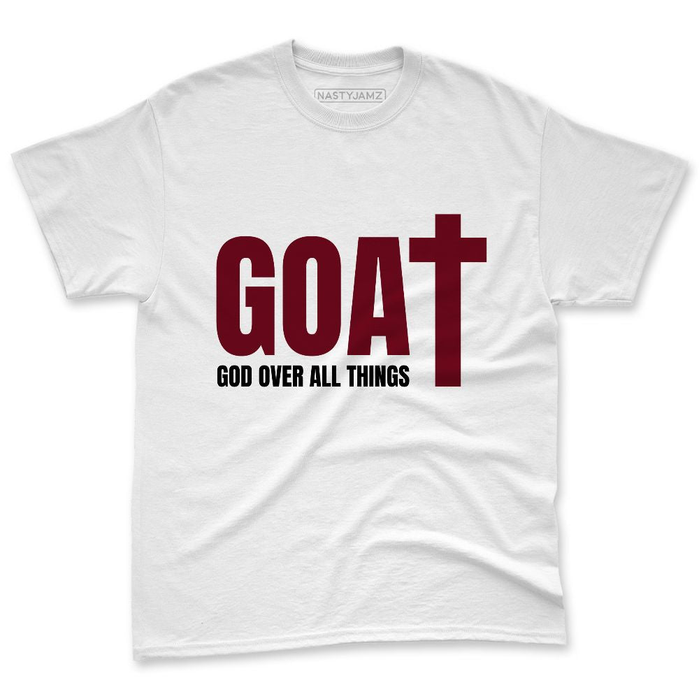 White-Team-Red-1s-NastyJamz-Premium-T-Shirt-Match-GOAT-God