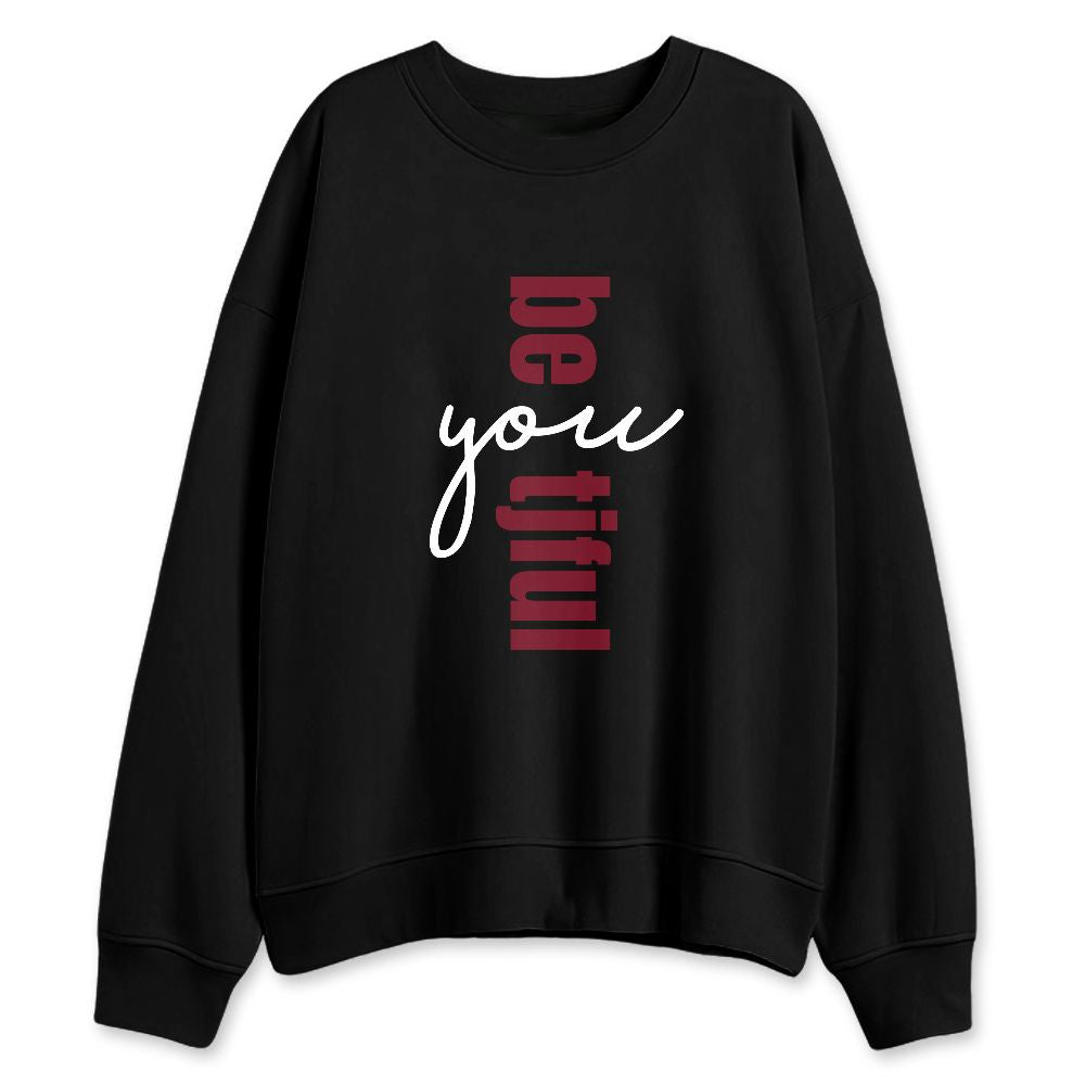 White-Team-Red-1s-NastyJamz-Sweatshirt-Match-Be-Youtiful