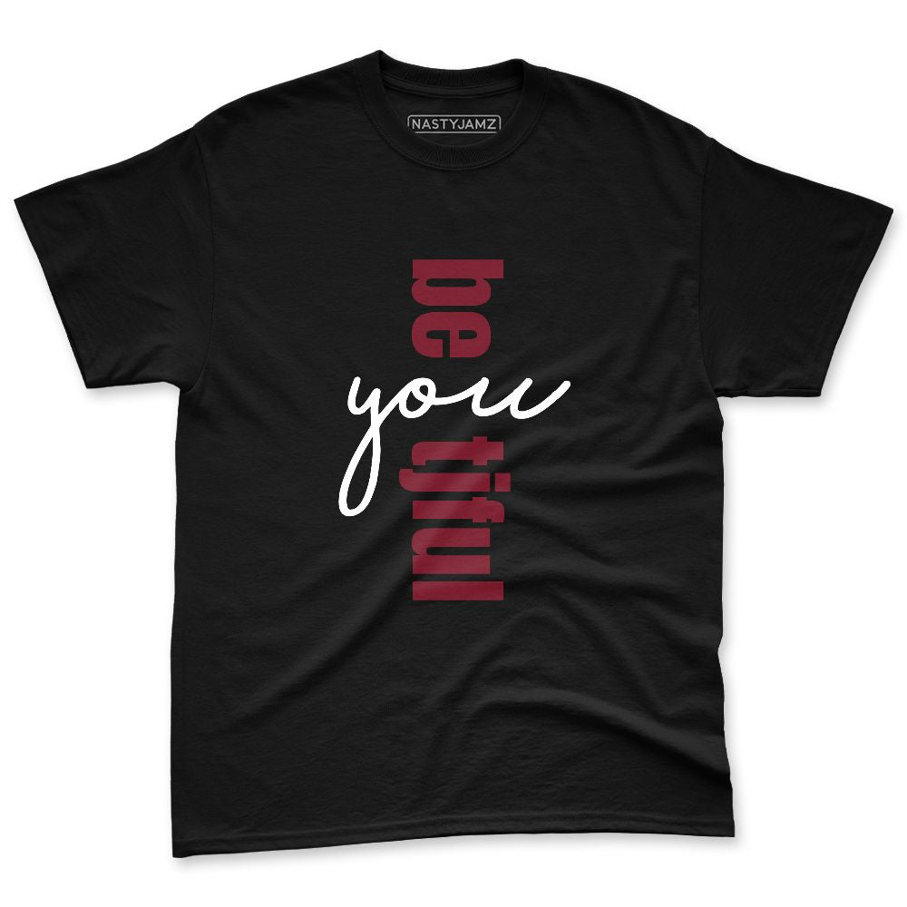 White-Team-Red-1s-NastyJamz-Premium-T-Shirt-Match-Be-Youtiful