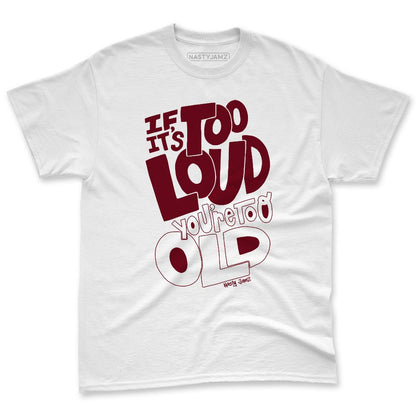 White-Team-Red-1s-NastyJamz-Premium-T-Shirt-Match-Make-It-Louder