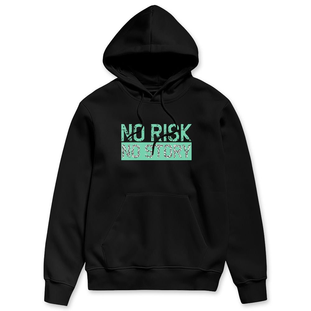 Green-Glow-3s-NastyJamz-Hoodie-Match-No-Risk-No-Story