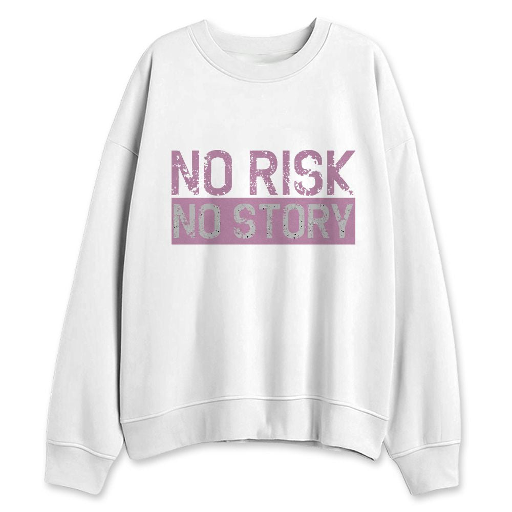 Orchid-Neutral-Grey-Black-White-4s-NastyJamz-Sweatshirt-Match-No-Risk-No-Story