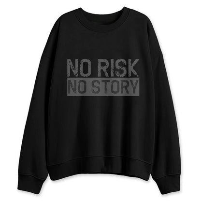 White-Thunder-4s-NastyJamz-Sweatshirt-Match-No-Risk-No-Story