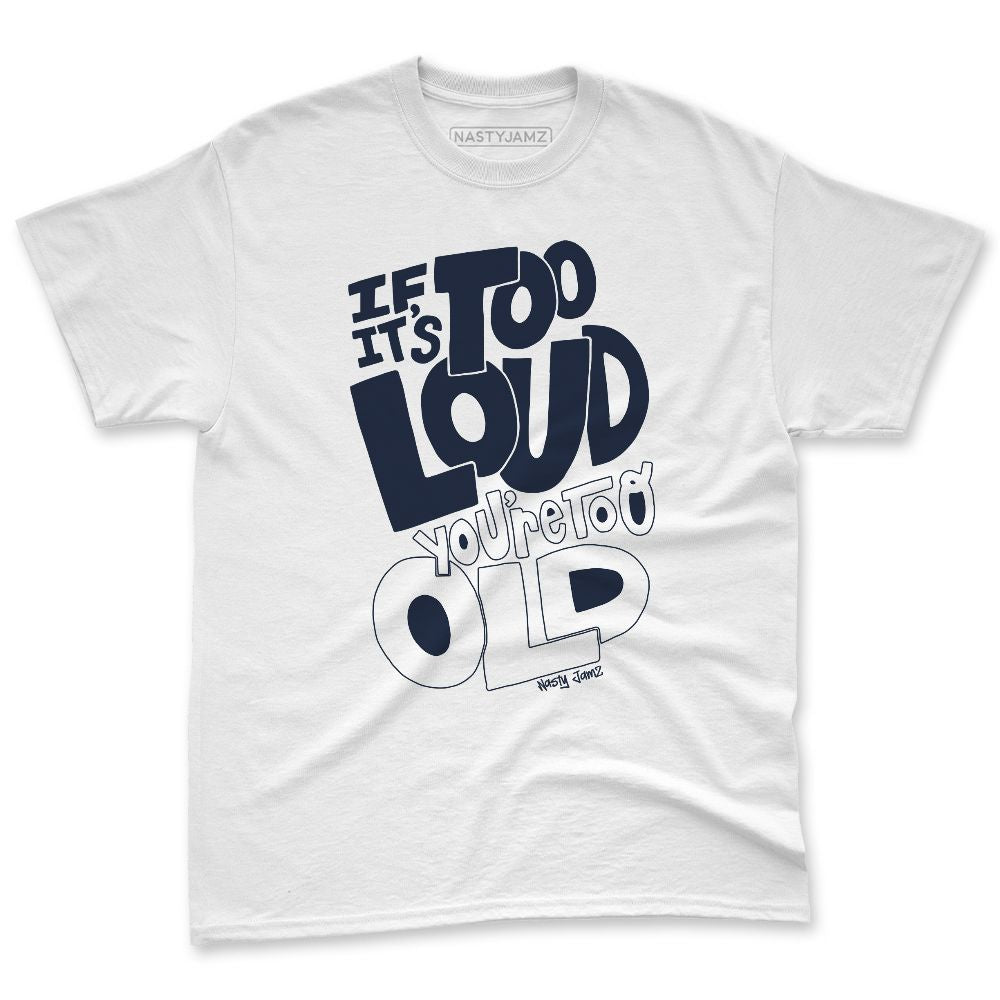 White-Navy-6s-NastyJamz-Premium-T-Shirt-Match-Make-It-Louder