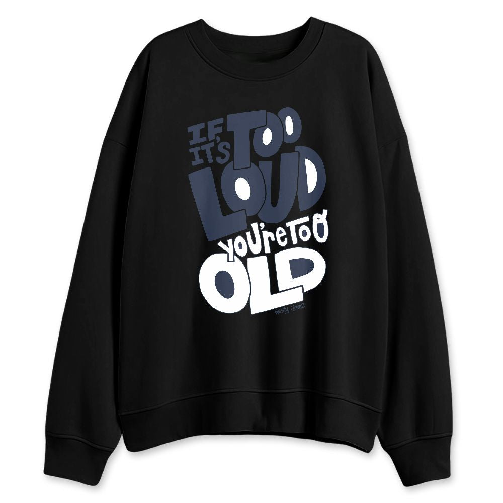 White-Navy-6s-NastyJamz-Sweatshirt-Match-Make-It-Louder