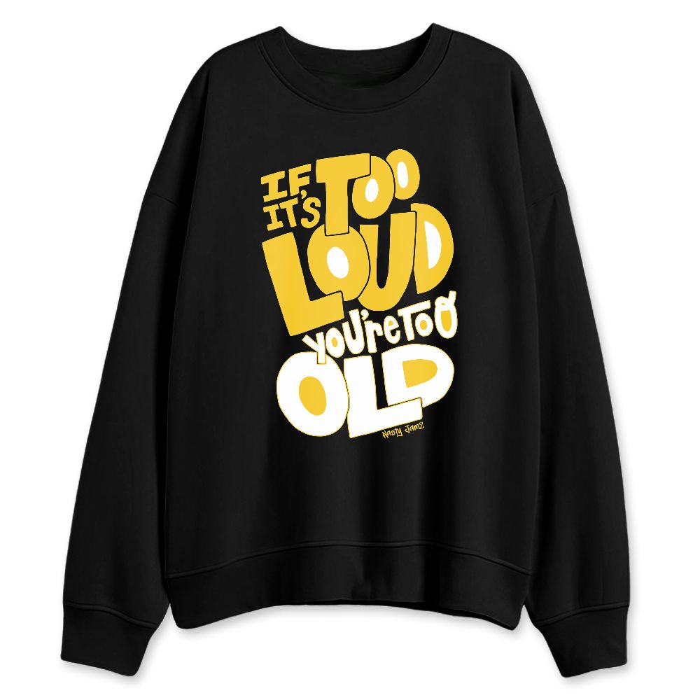 Yellow-Ochre-6s-NastyJamz-Sweatshirt-Match-Make-It-Louder