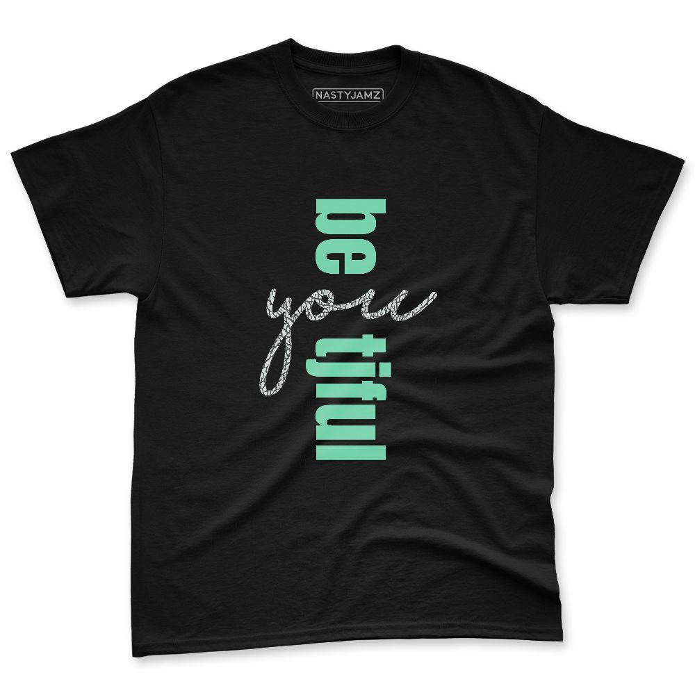 Green-Glow-3s-NastyJamz-Premium-T-Shirt-Match-Be-Youtiful