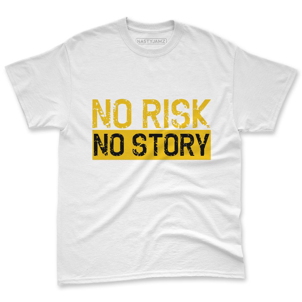 Yellow-Ochre-6s-NastyJamz-Premium-T-Shirt-Match-No-Risk-No-Story