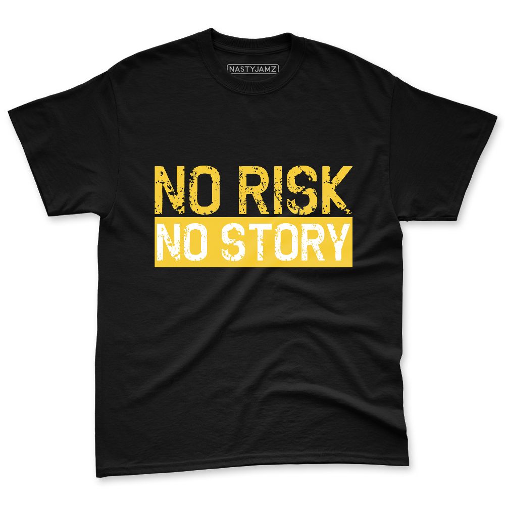 Yellow-Ochre-6s-NastyJamz-Premium-T-Shirt-Match-No-Risk-No-Story