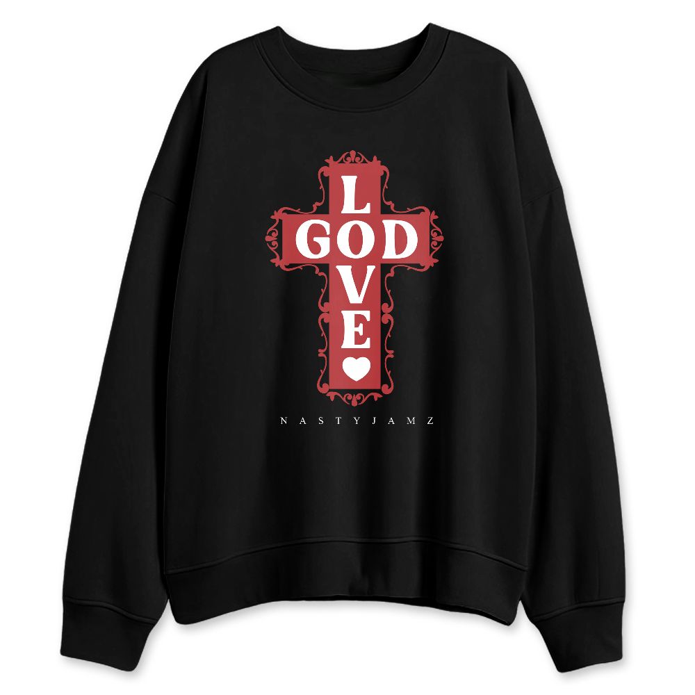 Black-Toe-Reimagined-1s-NastyJamz-Sweatshirt-Match-God-Love