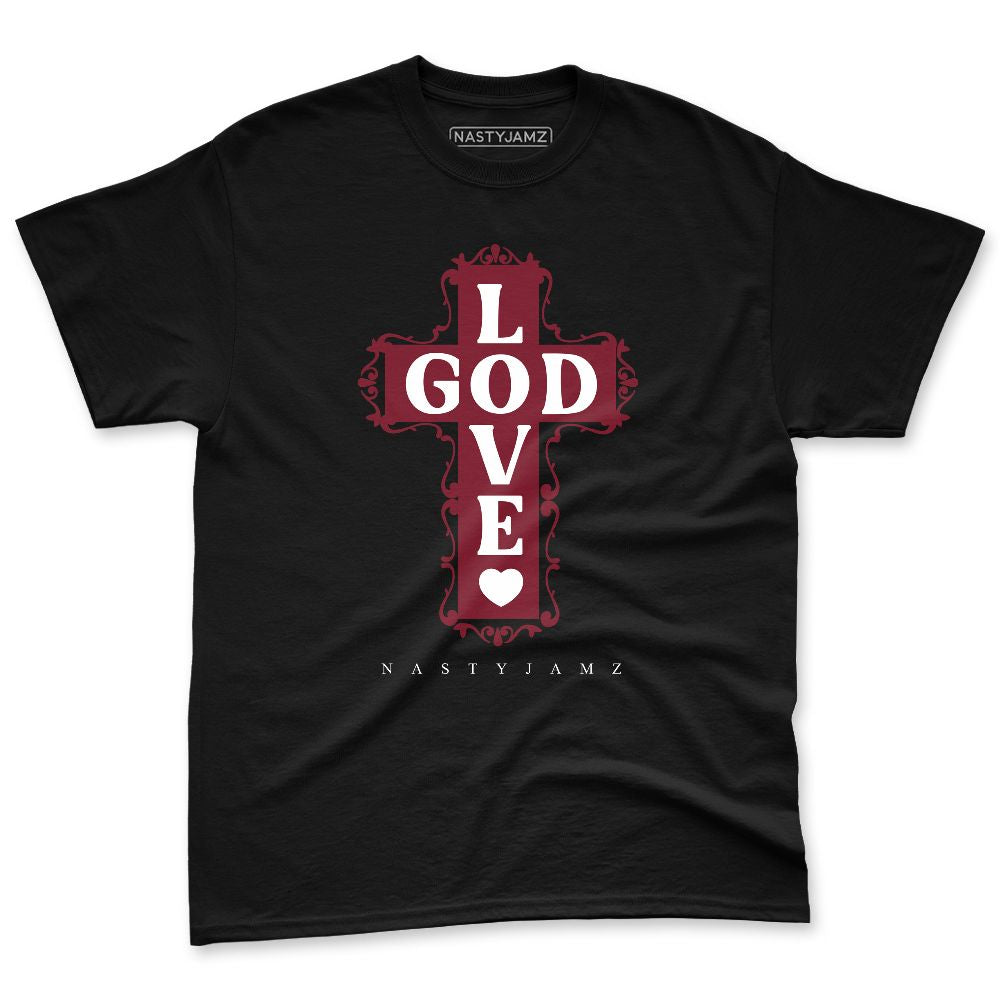 White-Team-Red-1s-NastyJamz-Premium-T-Shirt-Match-God-Love
