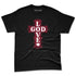 White-Team-Red-1s-NastyJamz-Premium-T-Shirt-Match-God-Love