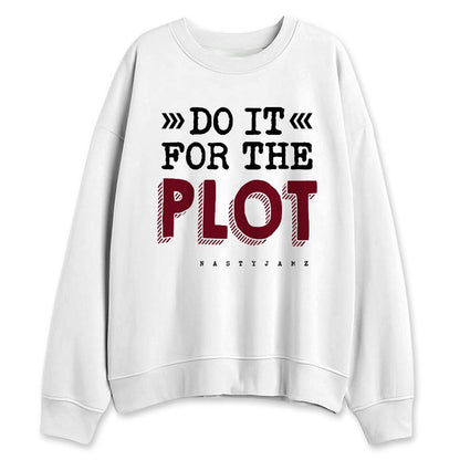 White-Team-Red-1s-NastyJamz-Sweatshirt-Match-Do-It-For-The-Plot