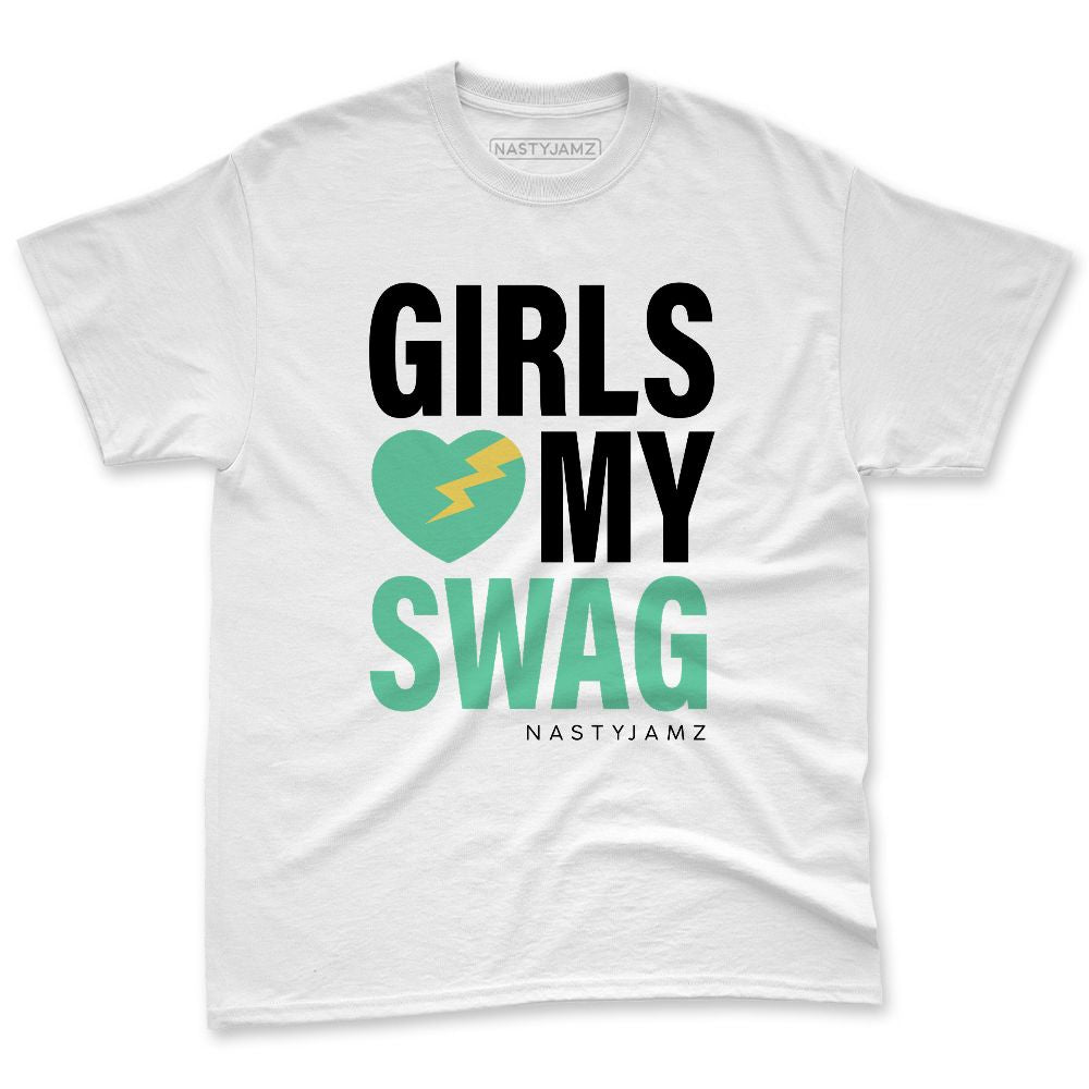 Green-Glow-1s-NastyJamz-Premium-T-Shirt-Match-Girls-Love-My-Swag