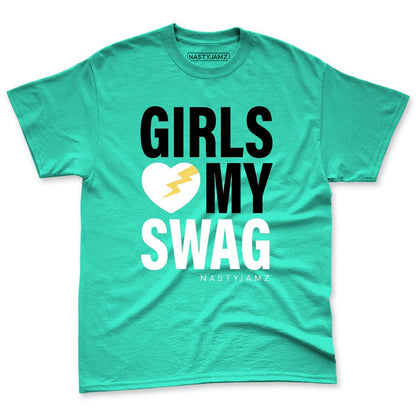 Green-Glow-1s-NastyJamz-Premium-T-Shirt-Match-Girls-Love-My-Swag