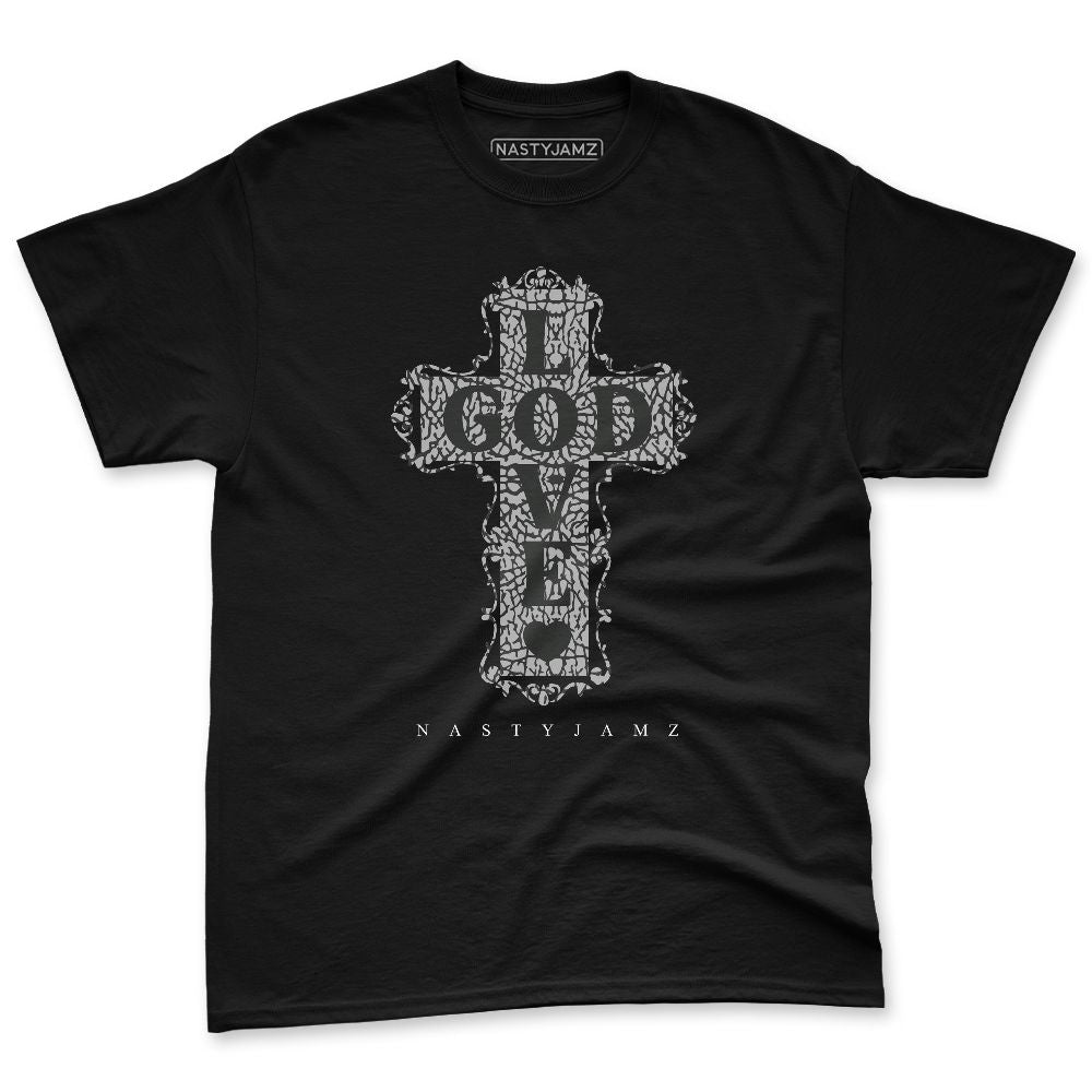 Black-Cement-3s-NastyJamz-Premium-T-Shirt-Match-God-Love