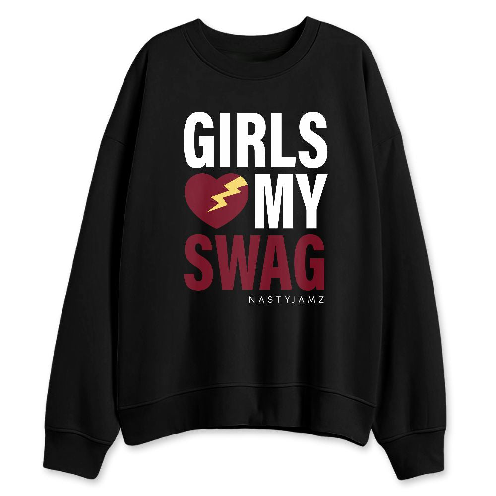 White-Team-Red-1s-NastyJamz-Sweatshirt-Match-Girls-Love-My-Swag