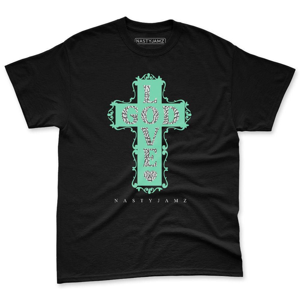 Green-Glow-3s-NastyJamz-Premium-T-Shirt-Match-God-Love