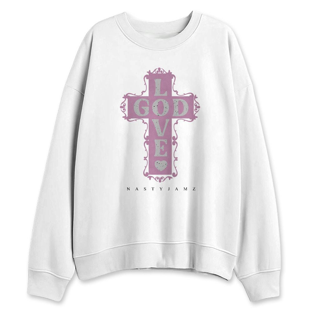 Orchid-Neutral-Grey-Black-White-4s-NastyJamz-Sweatshirt-Match-God-Love
