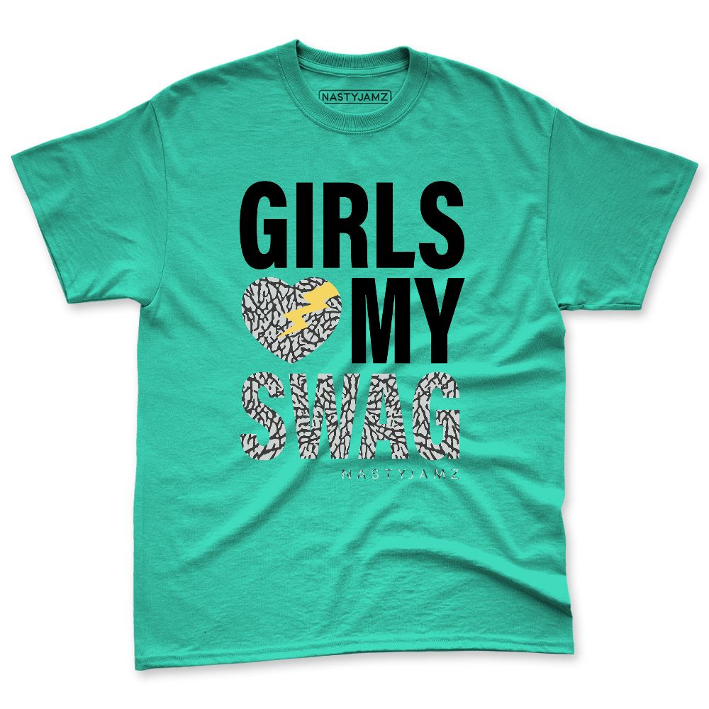 Green-Glow-3s-NastyJamz-Premium-T-Shirt-Match-Girls-Love-My-Swag