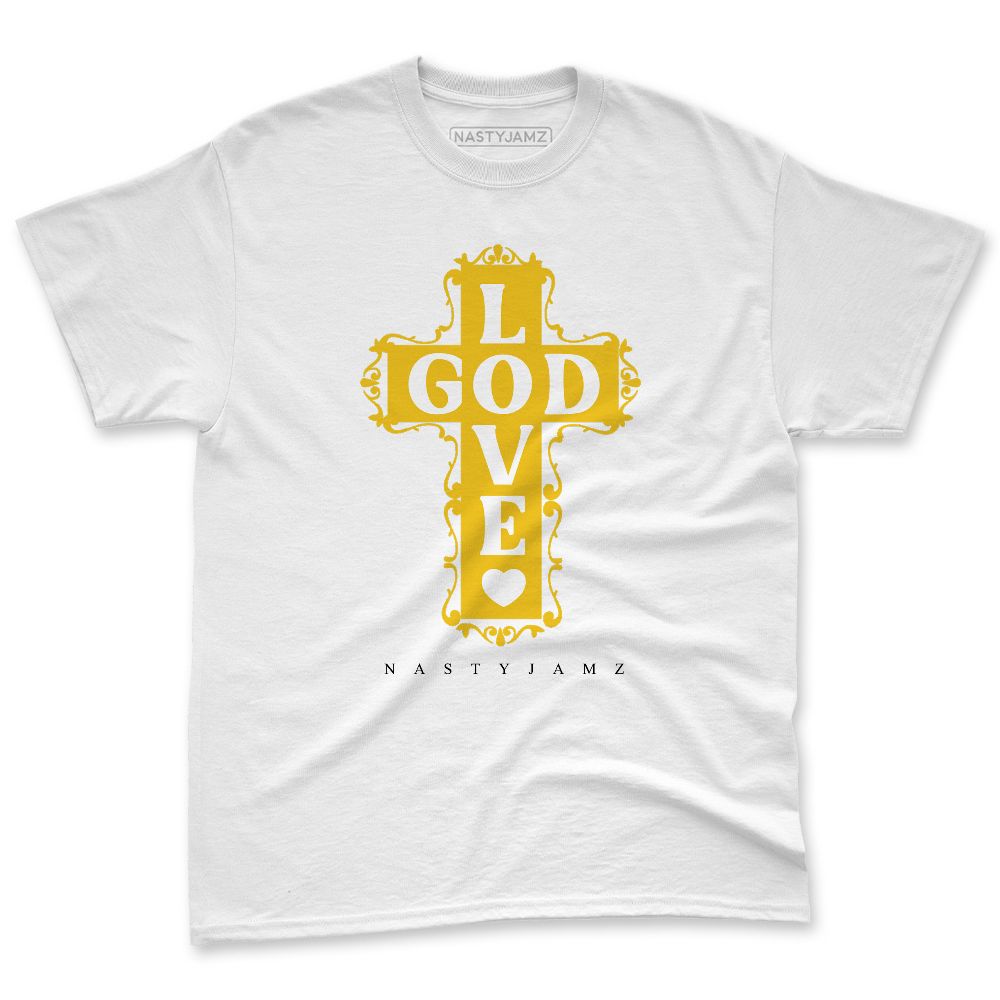 Yellow-Ochre-6s-NastyJamz-Premium-T-Shirt-Match-God-Love