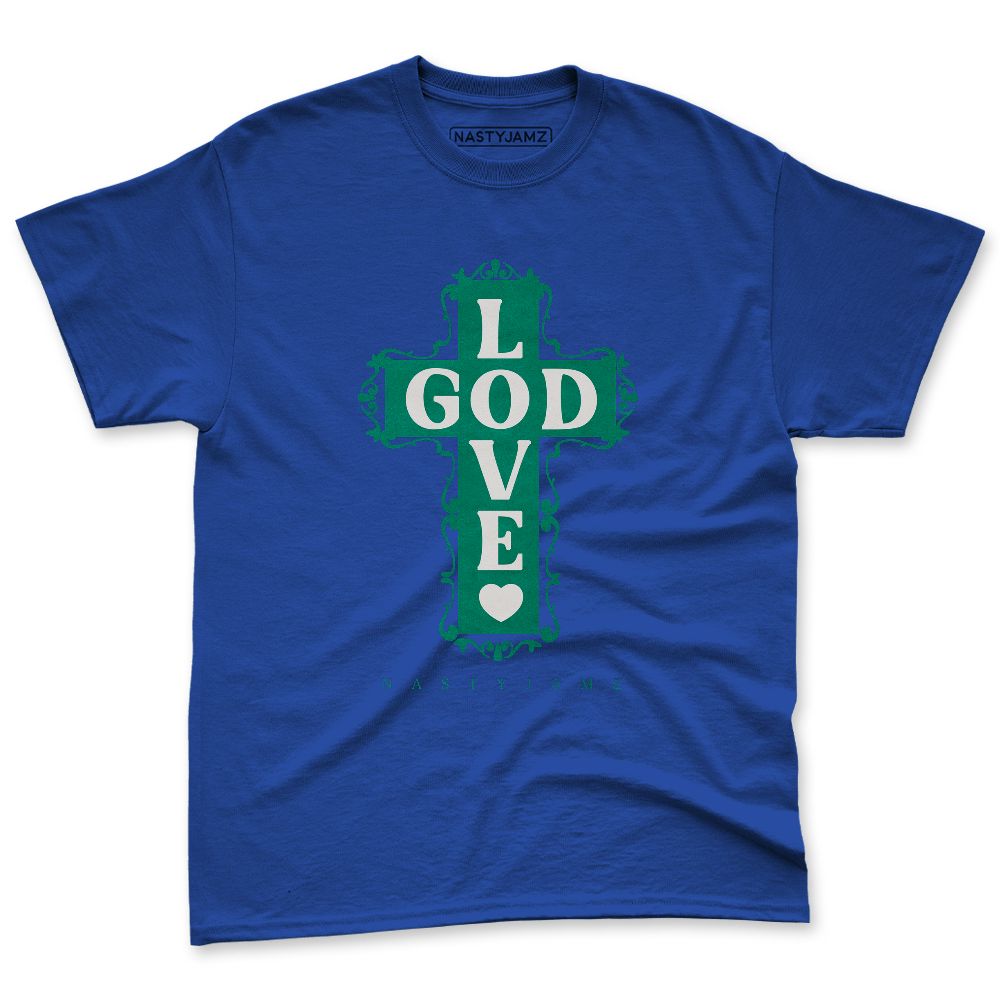 Dunk-Royal-Malachite-NastyJamz-Premium-T-Shirt-Match-God-Love