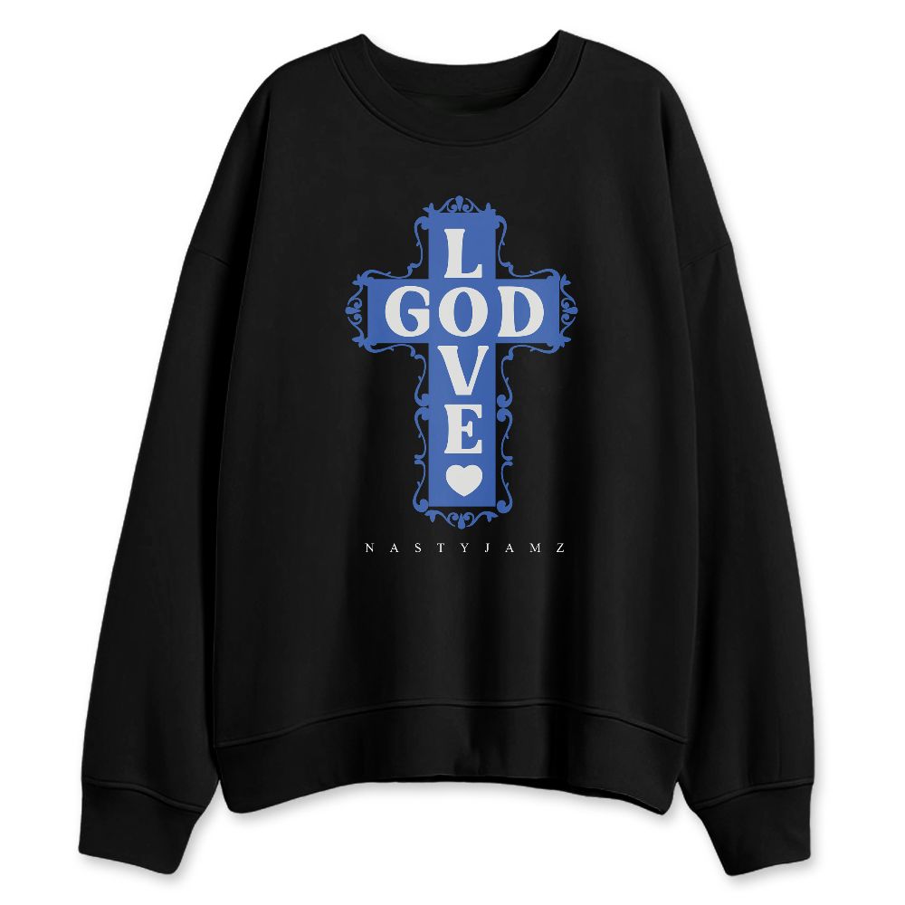 VaporMax-Game-Royal-Blue-NastyJamz-Sweatshirt-Match-God-Love