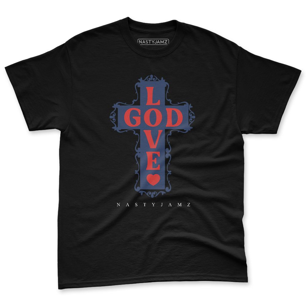 VaporMax-Gold-Navy-Midnight-NastyJamz-Premium-T-Shirt-Match-God-Love