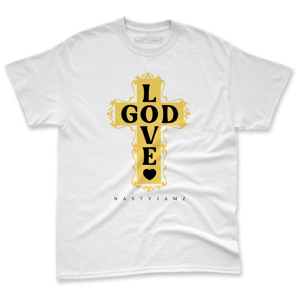 PT-Metallic-Gold-White-12s-NastyJamz-Premium-T-Shirt-Match-God-Love