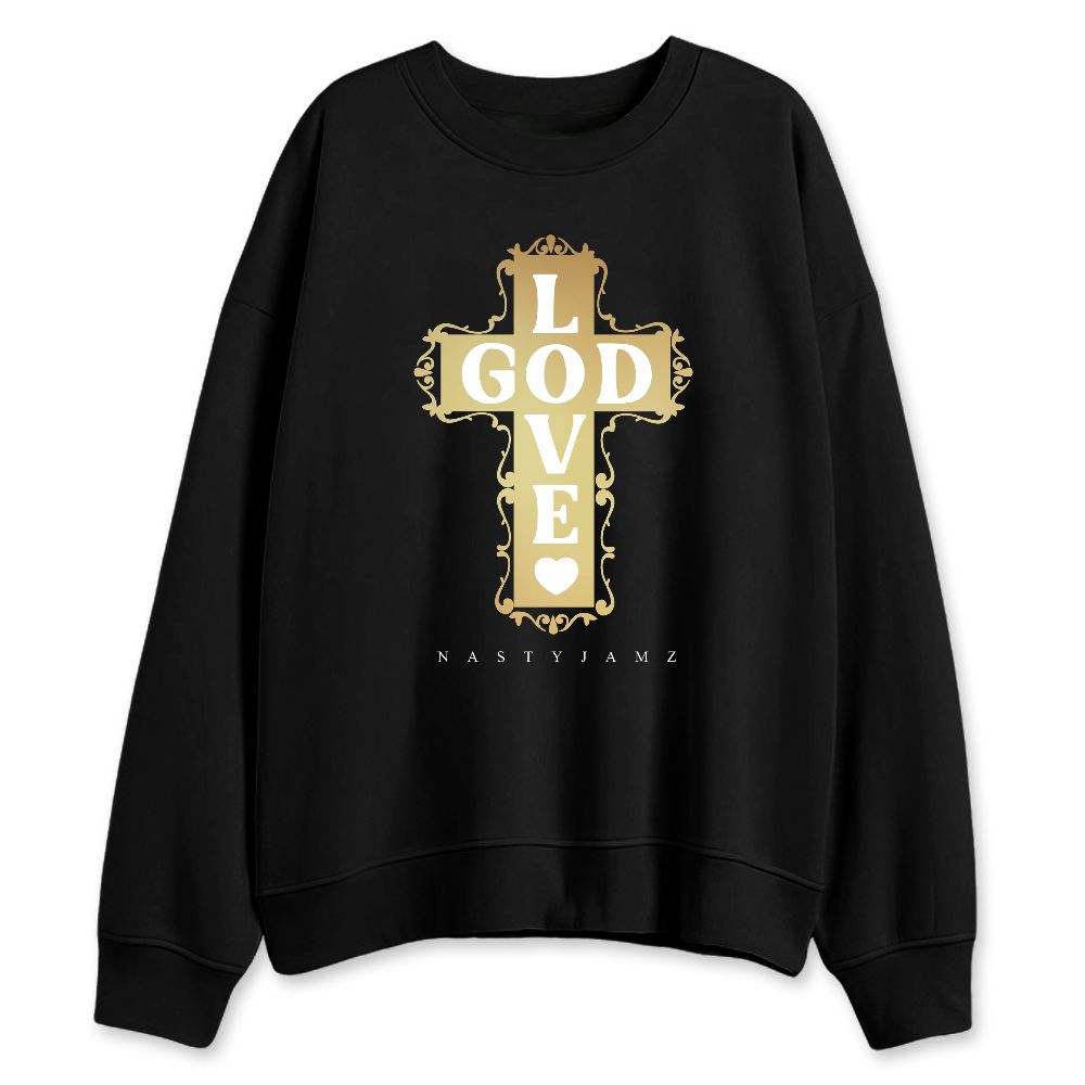 High-Golf-Gold-Toe-1s-NastyJamz-Sweatshirt-Match-God-Love