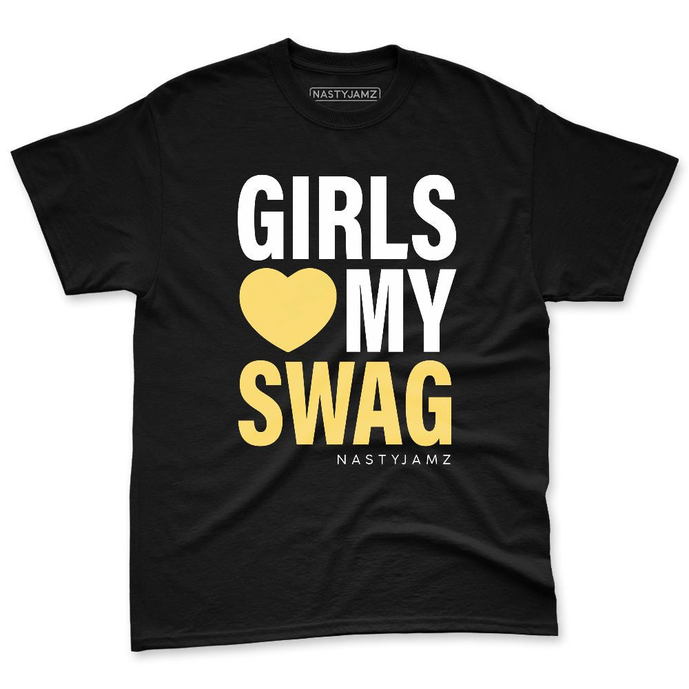 PT-Metallic-Gold-White-12s-NastyJamz-Premium-T-Shirt-Match-Girls-Love-My-Swag