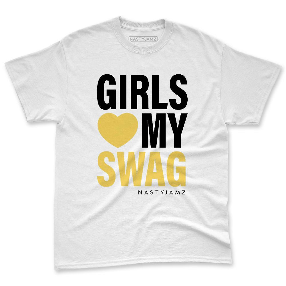 PT-Metallic-Gold-White-12s-NastyJamz-Premium-T-Shirt-Match-Girls-Love-My-Swag