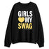 PT-Metallic-Gold-White-12s-NastyJamz-Sweatshirt-Match-Girls-Love-My-Swag