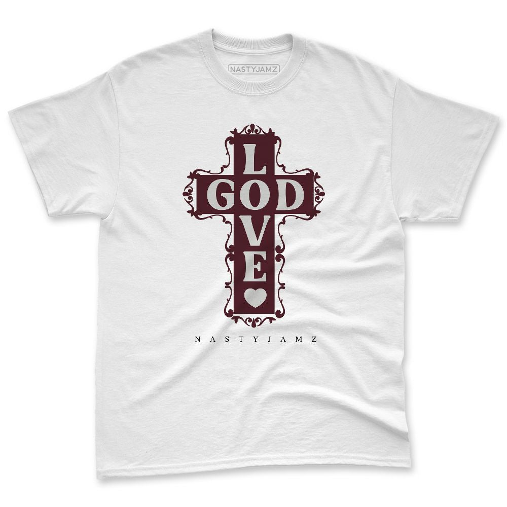 VaporMax-Night-Maron-Burgundy-NastyJamz-Premium-T-Shirt-Match-God-Love