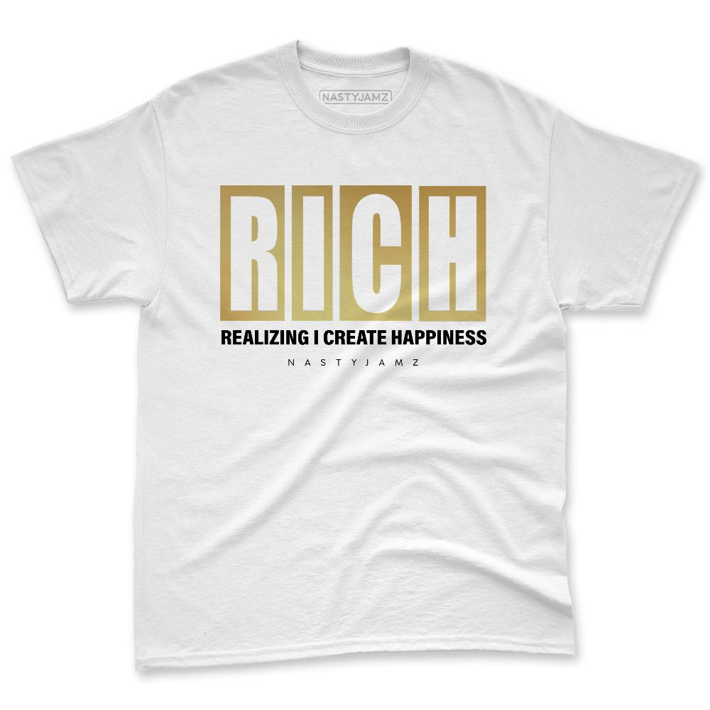 High-Golf-Gold-Toe-1s-NastyJamz-Premium-T-Shirt-Match-RICH-Realizing