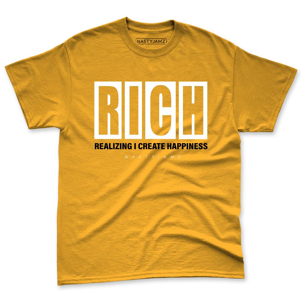 High-Golf-Gold-Toe-1s-NastyJamz-Premium-T-Shirt-Match-RICH-Realizing