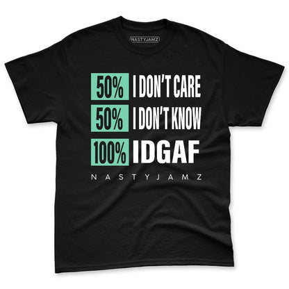 Green-Glow-3s-NastyJamz-Premium-T-Shirt-Match-IDGAF