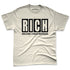 PT-Metallic-Gold-White-12s-NastyJamz-Premium-T-Shirt-Match-RICH-Realizing