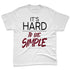 White-Team-Red-1s-NastyJamz-Premium-T-Shirt-Match-Hard-To-Simple