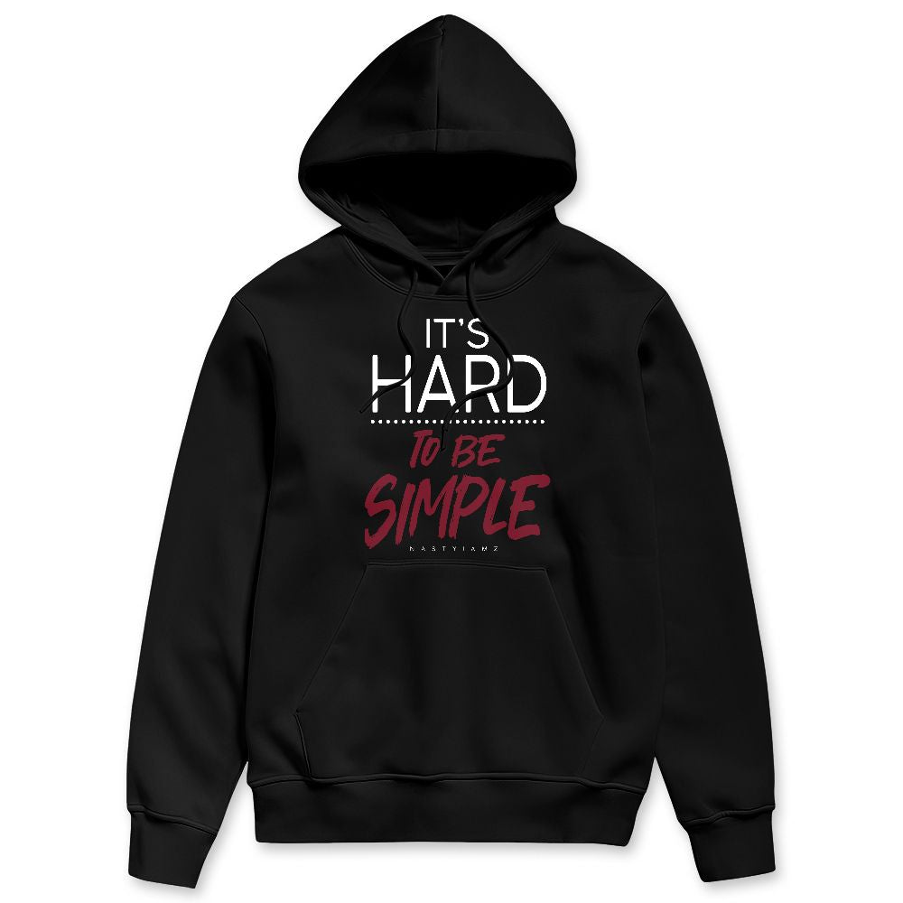 White-Team-Red-1s-NastyJamz-Hoodie-Match-Hard-To-Simple