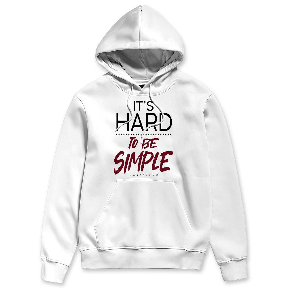 White-Team-Red-1s-NastyJamz-Hoodie-Match-Hard-To-Simple