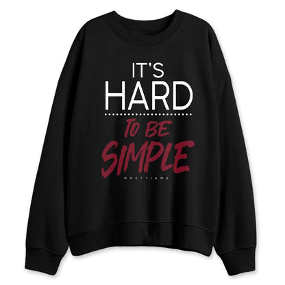 White-Team-Red-1s-NastyJamz-Sweatshirt-Match-Hard-To-Simple