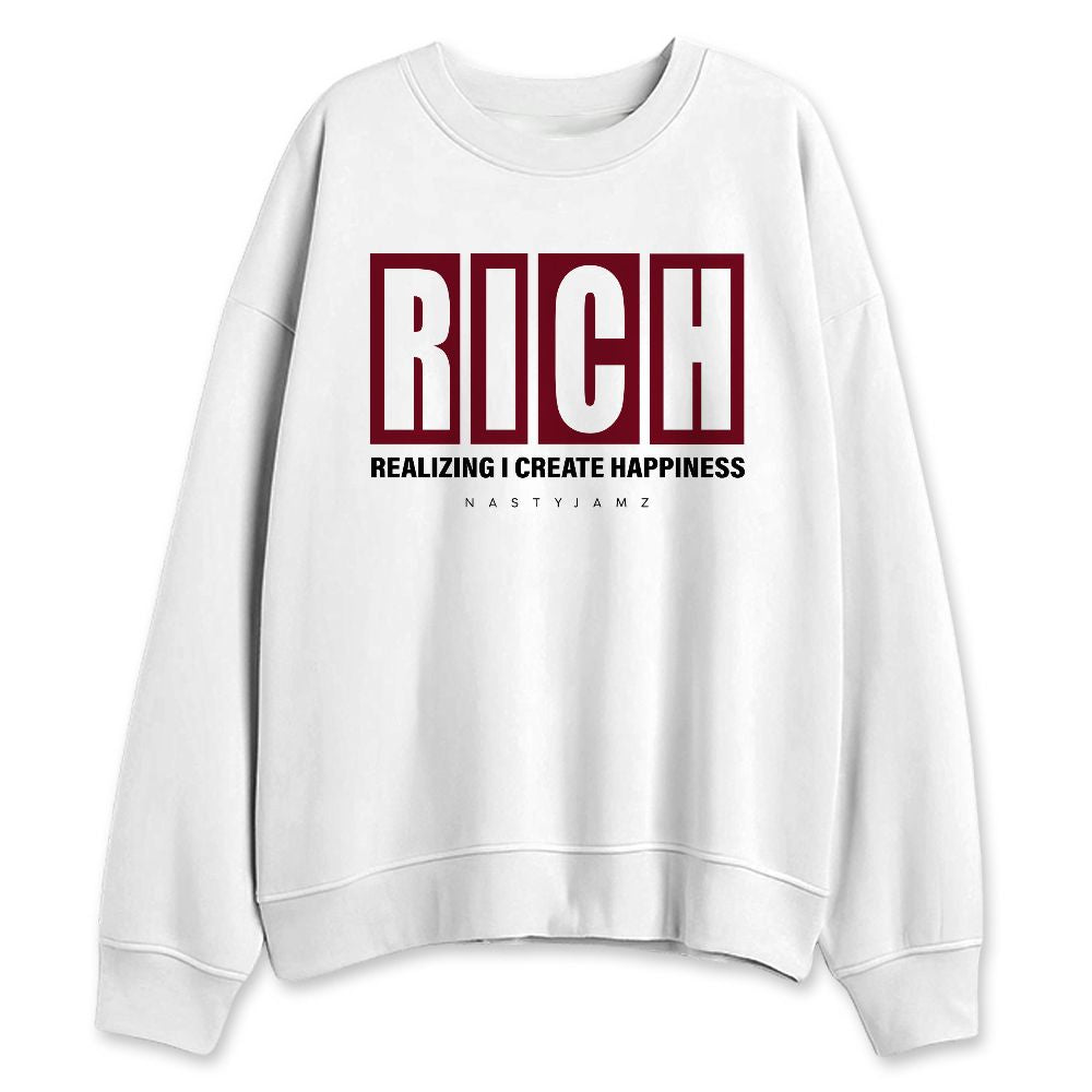 White-Team-Red-1s-NastyJamz-Sweatshirt-Match-RICH-Realizing