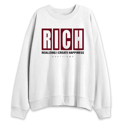 White-Team-Red-1s-NastyJamz-Sweatshirt-Match-RICH-Realizing