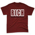 White-Team-Red-1s-NastyJamz-Premium-T-Shirt-Match-RICH-Realizing