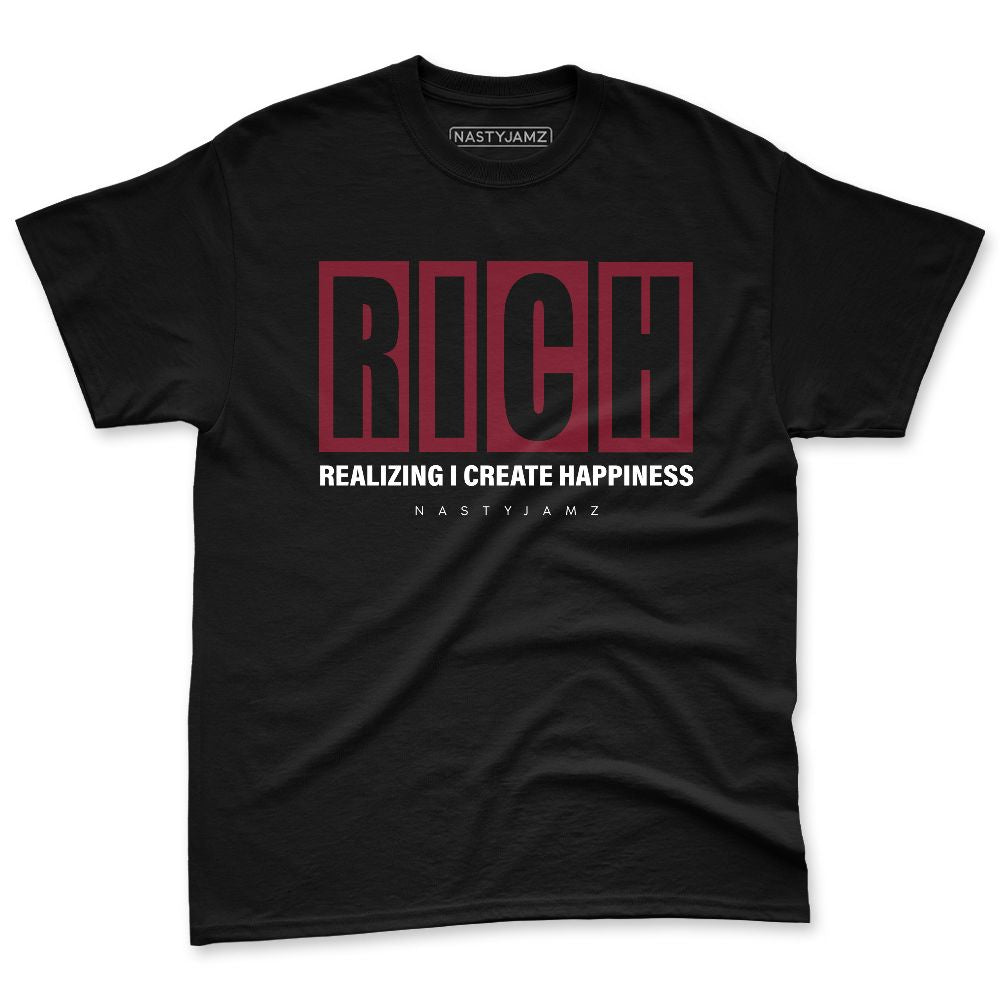 White-Team-Red-1s-NastyJamz-Premium-T-Shirt-Match-RICH-Realizing